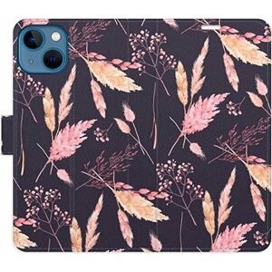 iSaprio flip puzdro Ornamental Flowers 02 na iPhone 13