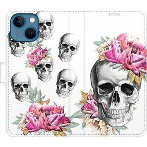 iSaprio flip puzdro Crazy Skull na iPhone 13 mini