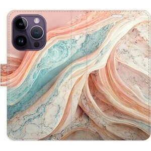 iSaprio flip puzdro Colour Marble na iPhone 14 Pro