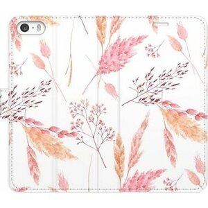 iSaprio flip puzdro Ornamental Flowers pre iPhone 5/5S/SE