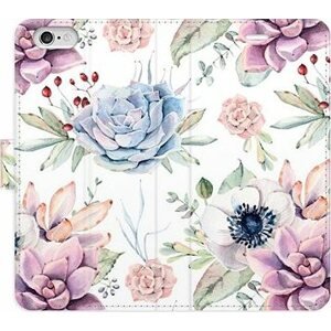 iSaprio flip puzdro Succulents Pattern na iPhone 6/6S