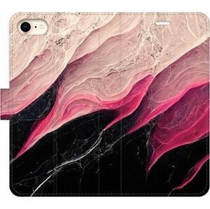 iSaprio flip puzdro BlackPink Marble pre iPhone 7/8/SE 2020