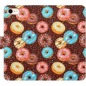 iSaprio flip pouzdro Donuts Pattern pro iPhone 7/8/SE 2020