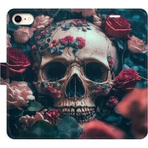 iSaprio flip puzdro Skull in Roses 02 pre iPhone 7/8/SE 2020