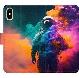 iSaprio flip puzdro Astronaut in Colours 02 pre iPhone X/XS