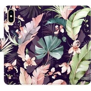 iSaprio flip puzdro Flower Pattern 08 na iPhone X/XS