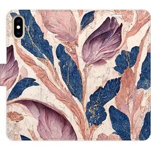 iSaprio flip puzdro Old Leaves 02 pre iPhone X/XS