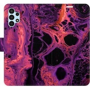 iSaprio flip puzdro Abstract Dark 02 pre Samsung Galaxy A13/A13 5G