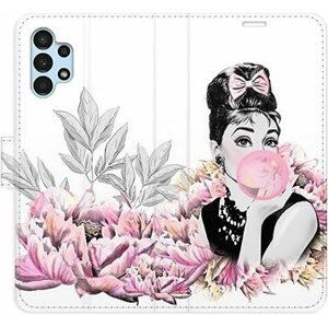 iSaprio flip pouzdro Girl with bubble pro Samsung Galaxy A13 / A13 5G