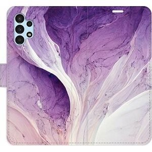 iSaprio flip puzdro Purple Paint pre Samsung Galaxy A13/A13 5G