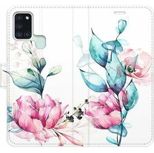 iSaprio flip pouzdro Beautiful Flower pro Samsung Galaxy A21s