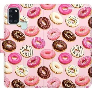 iSaprio flip pouzdro Donuts Pattern 03 pro Samsung Galaxy A21s