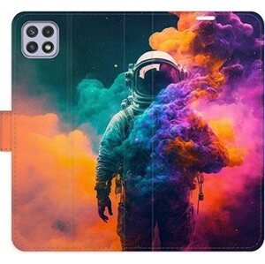 iSaprio flip pouzdro Astronaut in Colours 02 pro Samsung Galaxy A22 5G