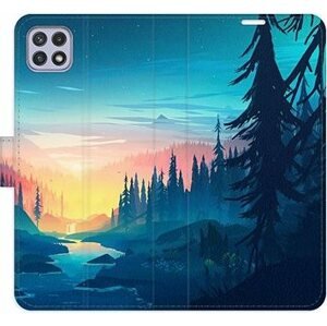 iSaprio flip pouzdro Magical Landscape pro Samsung Galaxy A22 5G