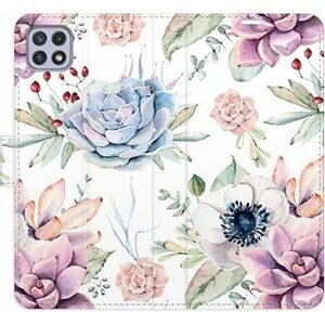 iSaprio flip pouzdro Succulents Pattern pro Samsung Galaxy A22 5G