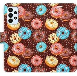 iSaprio flip puzdro Donuts Pattern pre Samsung Galaxy A23/A23 5G