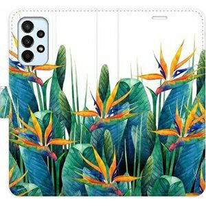 iSaprio flip pouzdro Exotic Flowers 02 pro Samsung Galaxy A23 / A23 5G