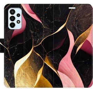 iSaprio flip puzdro Gold Pink Marble 02 na Samsung Galaxy A23/A23 5G