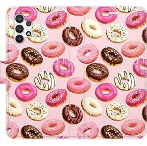 iSaprio flip pouzdro Donuts Pattern 03 pro Samsung Galaxy A32
