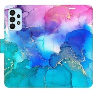 iSaprio flip puzdro BluePink Paint pre Samsung Galaxy A33 5G