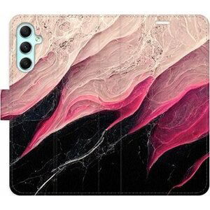 iSaprio flip puzdro BlackPink Marble pre Samsung Galaxy A34 5G