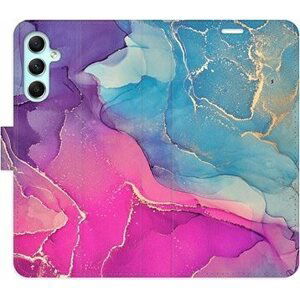 iSaprio flip puzdro Colour Marble 02 na Samsung Galaxy A34 5G