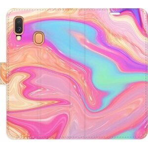 iSaprio flip puzdro Abstract Paint 07 pre Samsung Galaxy A40