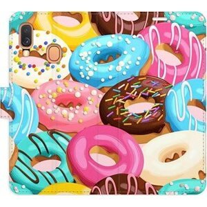 iSaprio flip puzdro Donuts Pattern 02 pre Samsung Galaxy A40