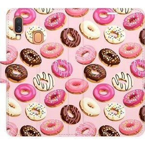 iSaprio flip puzdro Donuts Pattern 03 na Samsung Galaxy A40