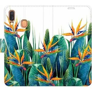 iSaprio flip puzdro Exotic Flowers 02 pre Samsung Galaxy A40