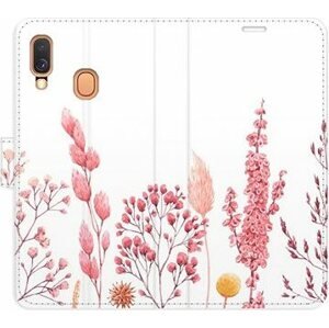 iSaprio flip puzdro Pink Flowers 03 pre Samsung Galaxy A40