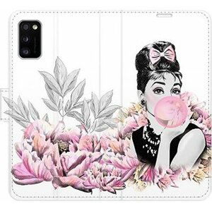 iSaprio flip pouzdro Girl with bubble pro Samsung Galaxy A41