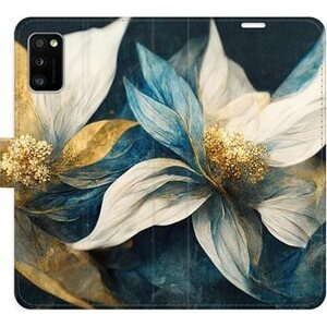 iSaprio flip puzdro Gold Flowers pre Samsung Galaxy A41