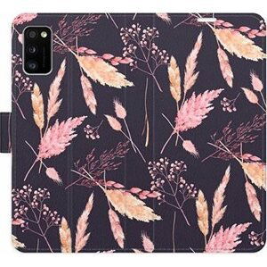 iSaprio flip pouzdro Ornamental Flowers 02 pro Samsung Galaxy A41