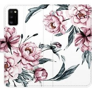 iSaprio flip puzdro Pink Flowers na Samsung Galaxy A41