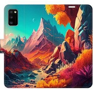 iSaprio flip puzdro Colorful Mountains na Samsung Galaxy A41