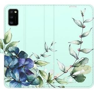 iSaprio flip puzdro Blue Flowers pre Samsung Galaxy A41