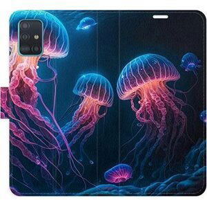 iSaprio flip puzdro Jellyfish pre Samsung Galaxy A51