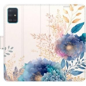 iSaprio flip puzdro Ornamental Flowers 03 na Samsung Galaxy A51