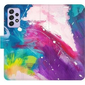 iSaprio flip puzdro Abstract Paint 05 na Samsung Galaxy A52/A52 5G/A52s