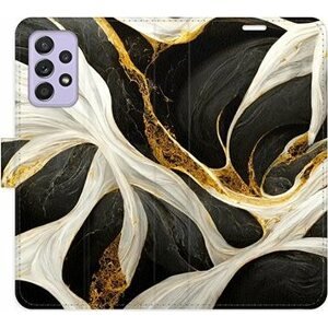 iSaprio flip puzdro BlackGold Marble pre Samsung Galaxy A52/A52 5G/A52s