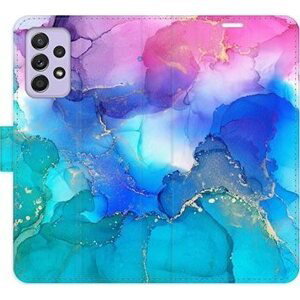 iSaprio flip puzdro BluePink Paint pre Samsung Galaxy A52/A52 5G/A52s