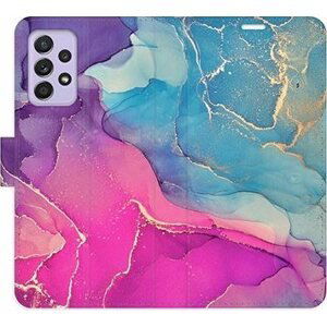 iSaprio flip pouzdro Colour Marble 02 pro Samsung Galaxy A52 / A52 5G / A52s