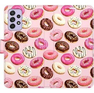 iSaprio flip puzdro Donuts Pattern 03 na Samsung Galaxy A52/A52 5G/A52s