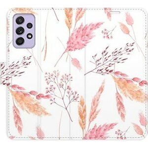 iSaprio flip pouzdro Ornamental Flowers pro Samsung Galaxy A52 / A52 5G / A52s