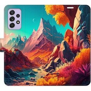 iSaprio flip puzdro Colorful Mountains na Samsung Galaxy A52/A52 5G/A52s