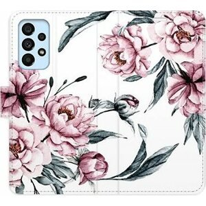 iSaprio flip puzdro Pink Flowers pre Samsung Galaxy A53 5G