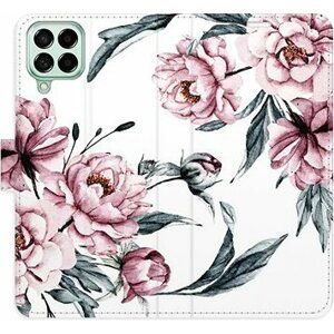 iSaprio flip pouzdro Pink Flowers pro Samsung Galaxy M53 5G