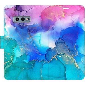 iSaprio flip puzdro BluePink Paint na Samsung Galaxy S10e