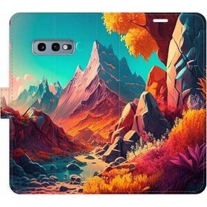 iSaprio flip puzdro Colorful Mountains pre Samsung Galaxy S10e